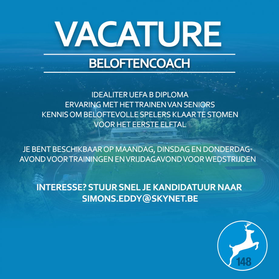 Vacature Beloftencoach 2